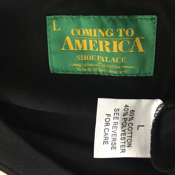 Coming To America Shoe Palace Authentic T Shirt Men's Size Large Hip-hop NWOT - Picture 10 of 12